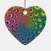 Inverse spiraal keramisch ornament (Achterkant)