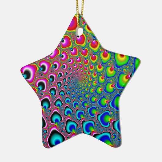 Inverse spiraal keramisch ornament (Links)