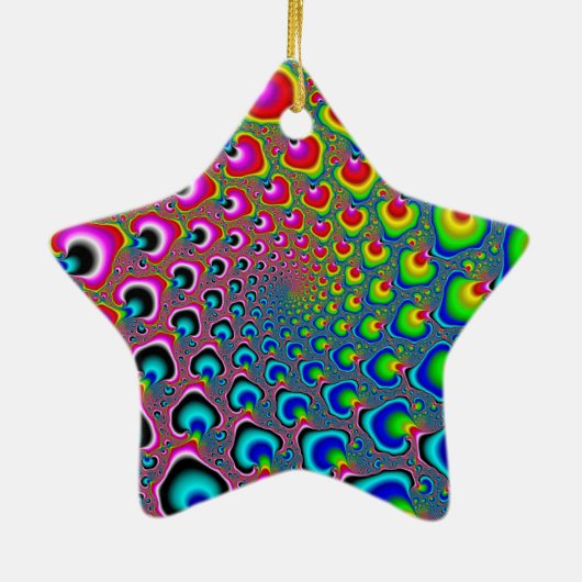 Inverse spiraal keramisch ornament (Achterkant)