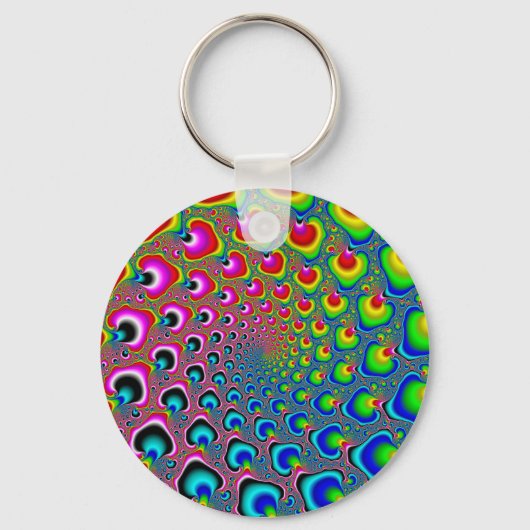 Inverse spiraal sleutelhanger (Voorkant)