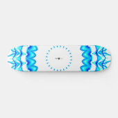 Invert Fireburst Mandala Persoonlijk Skateboard (Horizontaal)