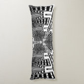 Invert Reflecteer Kubus Lichaamskussen (Achterkant (Verticaal))
