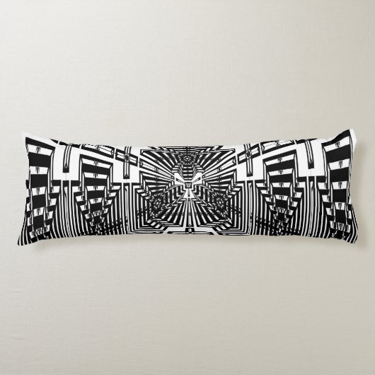 Invert Reflecteer Kubus Lichaamskussen (Voorkant)