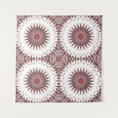 Invert Spectrum Geluidsgolf Mandala Behang Wandkleed (Voorkant (horizontaal))