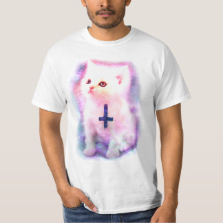 Inverted Cross Kitten T-shirt