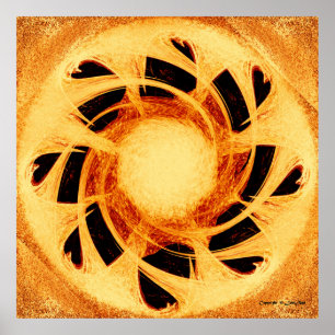 Inverted Flare Poster