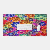 Inverted Floral - Desk Mat (Keyboard & Muis)