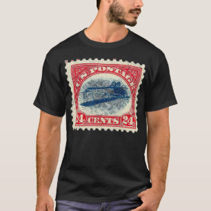Inverted jenny stamp collector filatelist  t-shirt