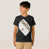 Inverted "OFFICIËLE" Vrouw Symbool Art Print T-shirt (Voorkant volledig)