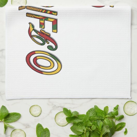 Inverted "OFFICIËLE" Vrouw Symbool Art Print Theedoek (Gevouwen)