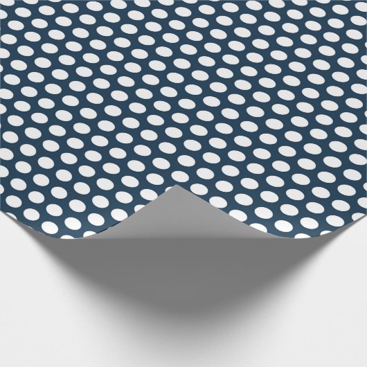 Inverted Polka Dots Cadeaupapier (Hoek)