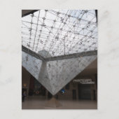 Inverted Pyramid in het Louvre, Parijs Briefkaart (Voorkant)