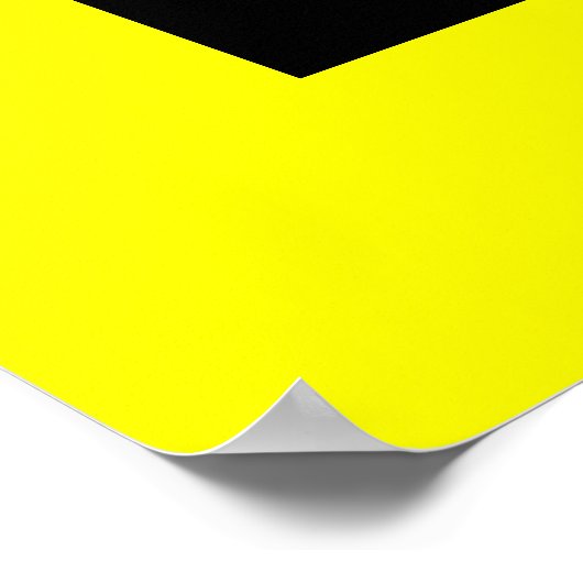 Inverteerde ☻ Happy Face — QR-code Poster (Hoek)