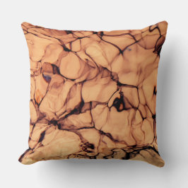 Inverteerde mousserend blauw water kussen