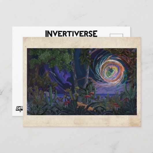 Invertiveraal Hoesje - Briefkaart (Voorkant / Achterkant)