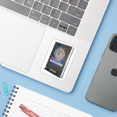 Invertiverse (Boek) - Sticker (Laptop met iPhone)