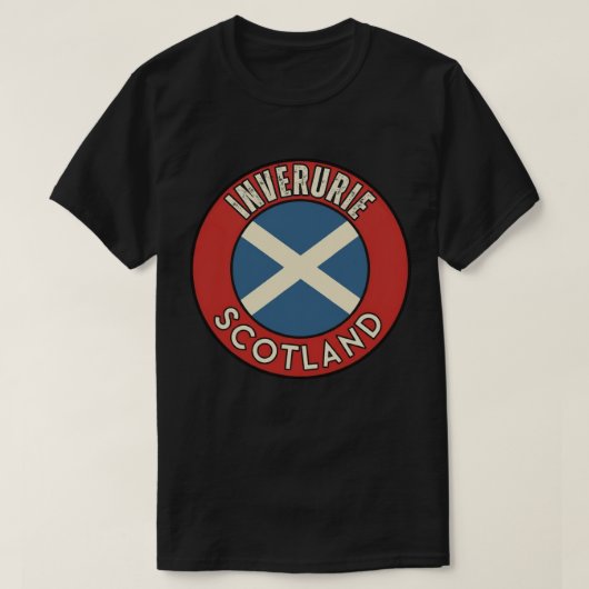 Inverurie, Schotland T-shirt (Design voorkant)