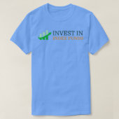 Invest in Index Funds Finance T-shirt (Design voorkant)