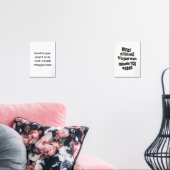 Investeer in je geest, het is het meest waardevoll muurkunst sets (Woonkamer)