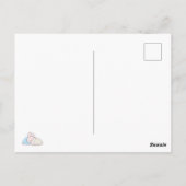 Investeer in Rust met Snoozy Bunny Briefkaart (Achterkant)