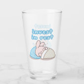Investeer in Rust met Snoozy Bunny Glas (Voorkant)
