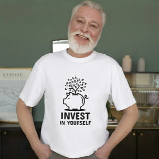 Investeer Motivatie in jezelf T-shirt