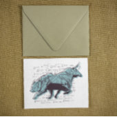 Investeerder Bull en Beer Beurshandel Briefkaart