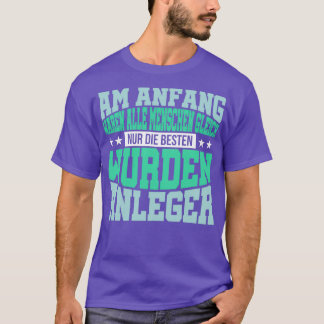 Investeerder Capitalistisch aandelenmarktaandelen T-shirt