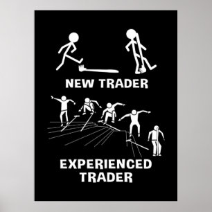 Investeerder ervaren handelaar poster
