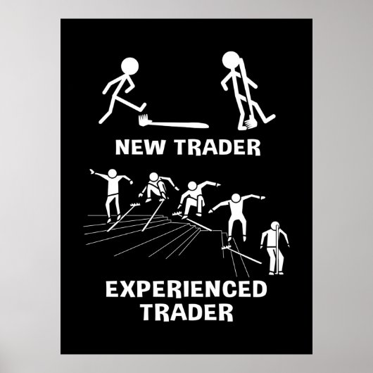 Investeerder ervaren handelaar poster (Voorkant)
