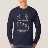 Investeerder ervaren handelaar t-shirt (Voorkant)