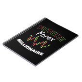Investeerder Future Forex Millionaire Notitieboek (Linkerzijde)