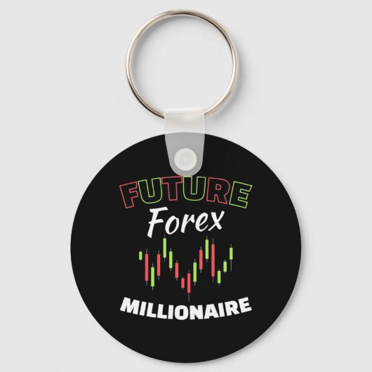 Investeerder Future Forex Millionaire Sleutelhanger (Voorkant)