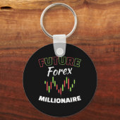 Investeerder Future Forex Millionaire Sleutelhanger (Voorkant)