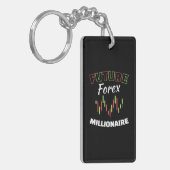 Investeerder Future Forex Millionaire Sleutelhanger (Voorkant Links)