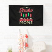 Investeerder I houdt van voorraden Spandoek (Insitu)