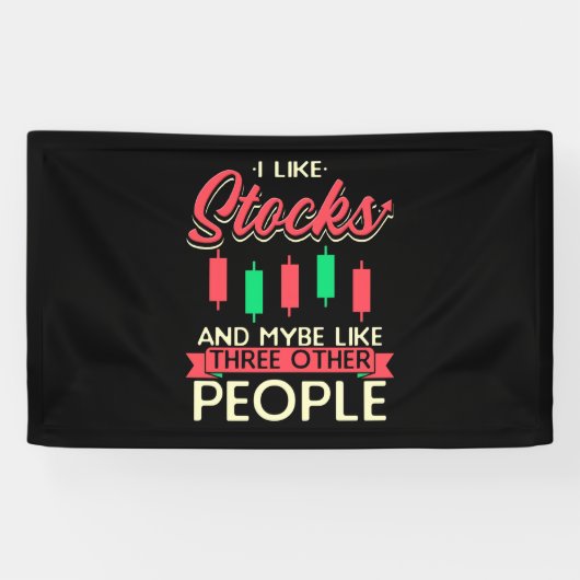 Investeerder I houdt van voorraden Spandoek (Horizontaal)