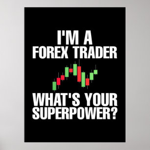 Investeerder ik ben een ex-handelaar poster