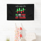 Investeerder ik noem het de Dag van de Handel Spandoek (Insitu)