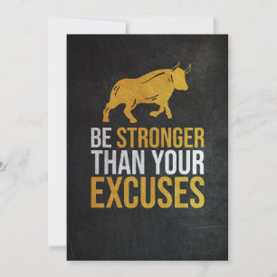 Investeerder is sterker dan je excuus save the date