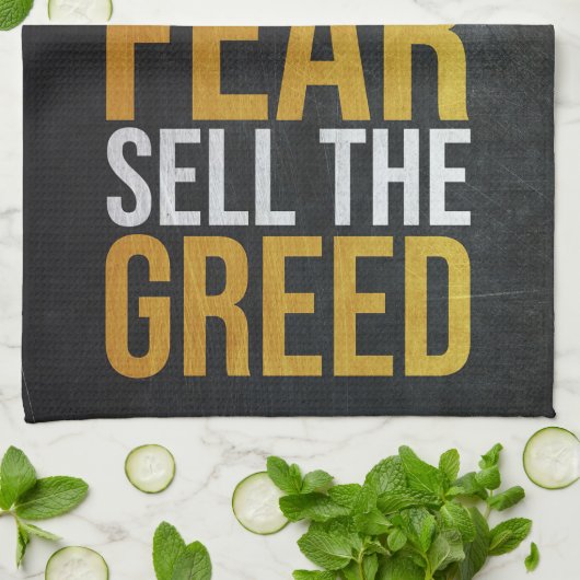 Investeerder koopt angst Verkoop grove handelaar Theedoek (Gevouwen)