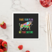 Investeerder ruilt uw plan servet (Insitu)