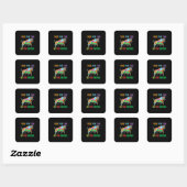 Investeerder ruilt uw plan vierkante sticker (Vel)