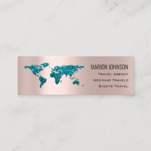 Investeren Financiële Reiziging Blog Wereldkaart G Mini Visitekaartje