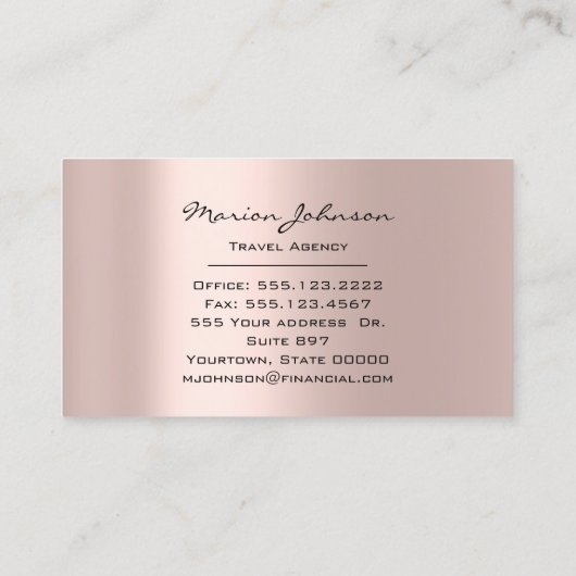 Investeren in weddenschappen over internationale R Visitekaartje (Achterkant)