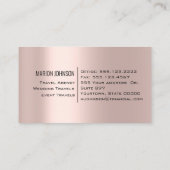 Investeren in weddenschappen over internationale R Visitekaartje (Achterkant)