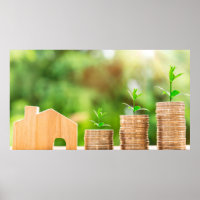 Investeringen in geld voor thuisgeld