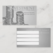 INVESTERINGEN - VISITEKAARTJE (Voorkant / Achterkant)