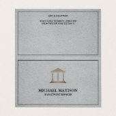 investeringsbankier | Instelling Visitekaartje (Buitenkant ongevouwen)