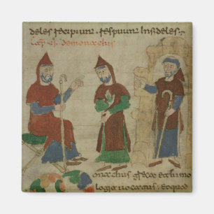 Investituur Benedictijner monnik, uit 'De Magneet